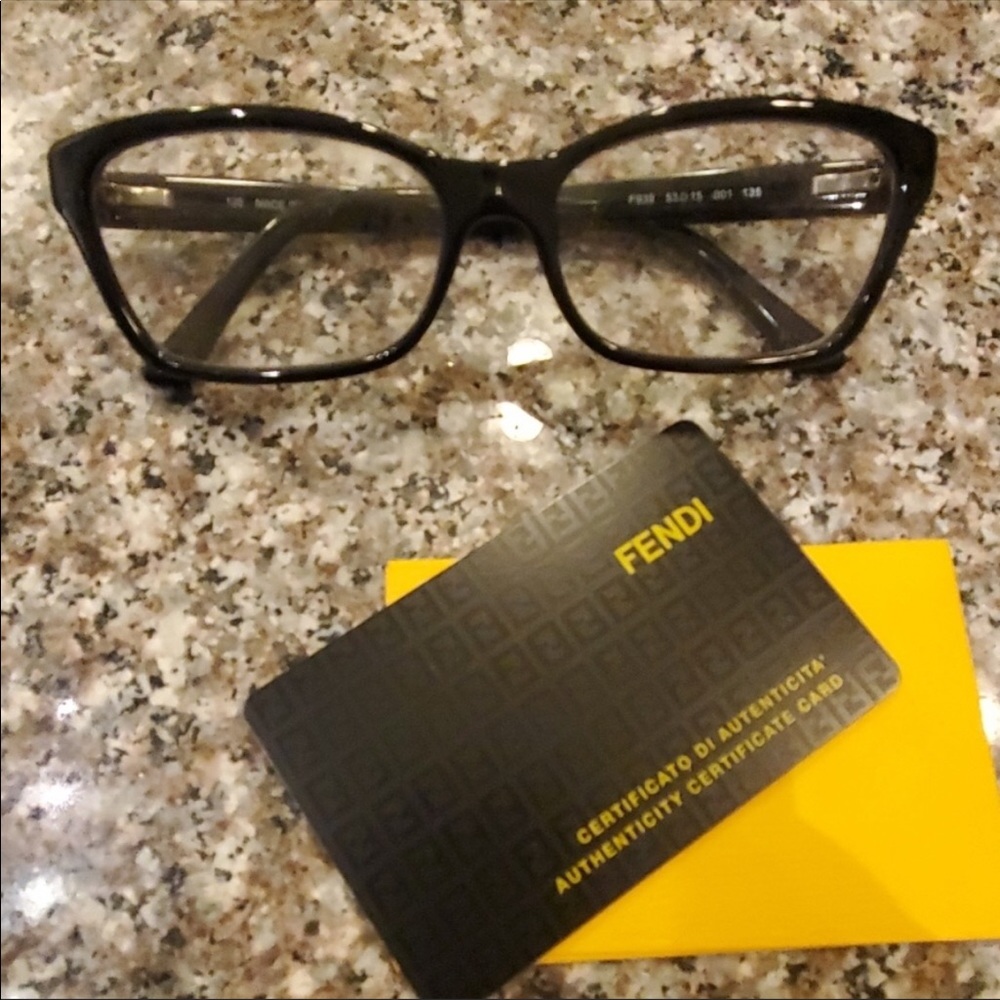 Fendi Eyeglasses Re-Posh Black